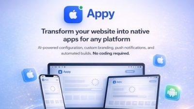 Appy – AI-Powered No-Code Mobile App Builder SaaS Platform v1.1.2