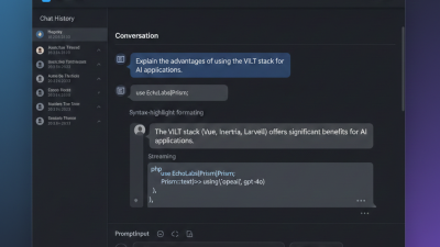 Laravel AI Chat Starter Kit