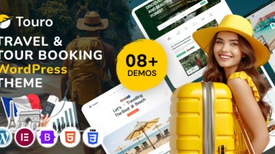 Touro – Travel & Tour Booking Agency WordPress Theme v1.0.1